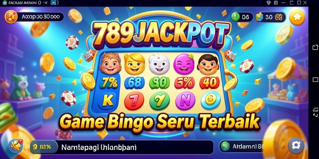 Tampilan screenshot gameplay 789JACKPOT dengan suasana Bingo yang menyenangkan.
