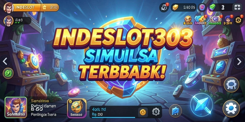 Tampilan utama gameplay INDESLOT303 yang menarik dan interaktif.