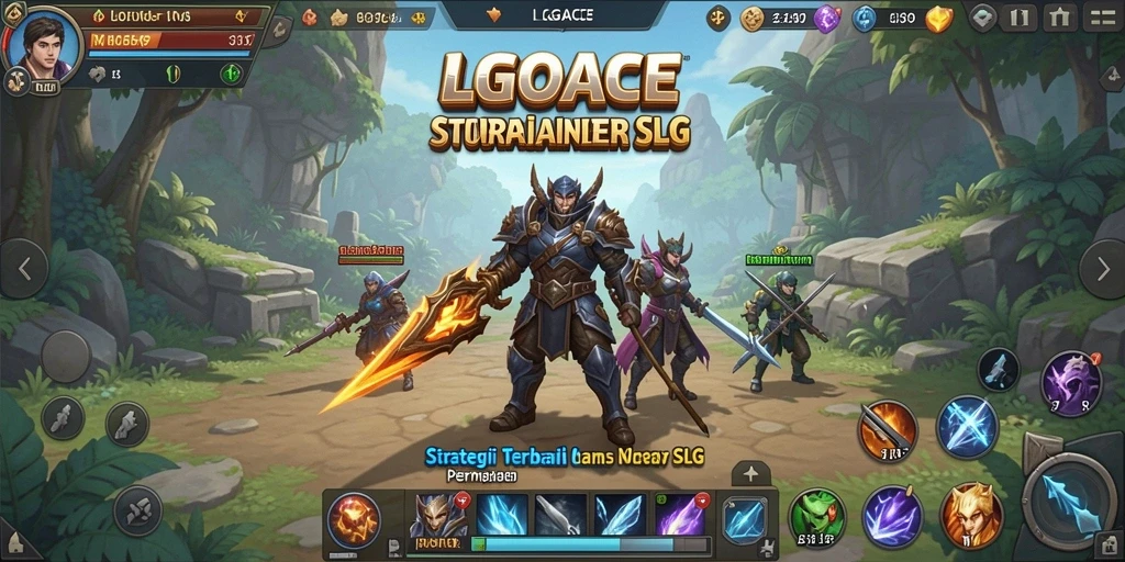 Tampilan gameplay strategis LGOACE yang menarik dan penuh aksi.