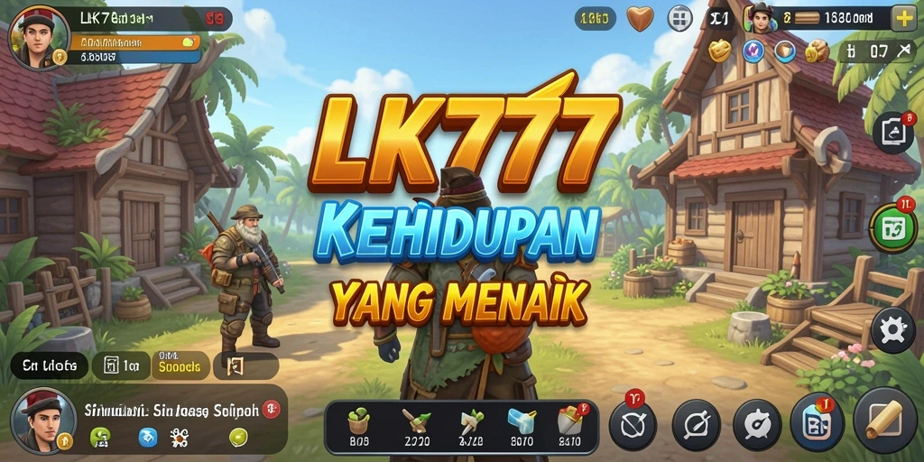 Tampilan gameplay LK777 yang menarik dalam simulasi kehidupan.