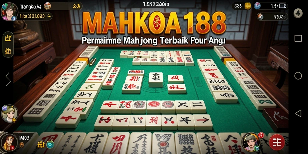 Tampilan permainan Mahjong yang menarik dan menantang di MAHKOTA188.