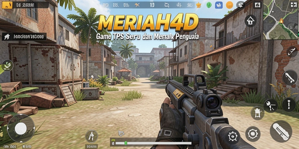 Tangkapan layar gameplay MERIAH4D menampilkan aksi pertempuran yang mendebarkan.