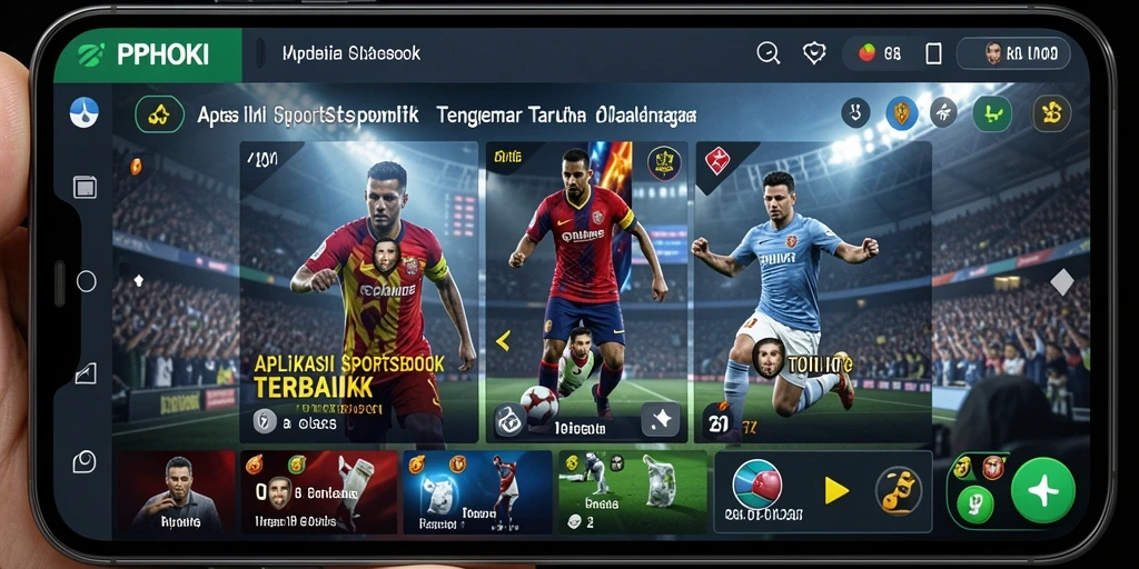 Tampilan gameplay PPHOKI dengan berbagai jenis taruhan olahraga.