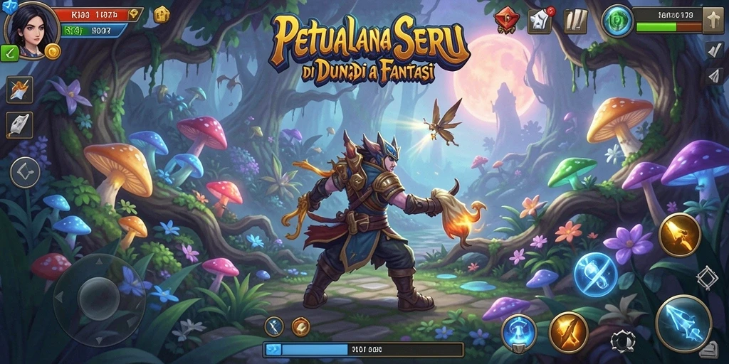 Screenshot gameplay RK77 menampilkan aksi seru dalam petualangan.