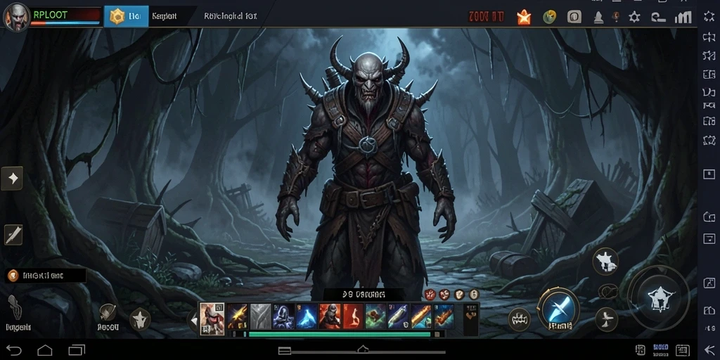Gameplay RPLOOT yang menakutkan dan menegangkan.
