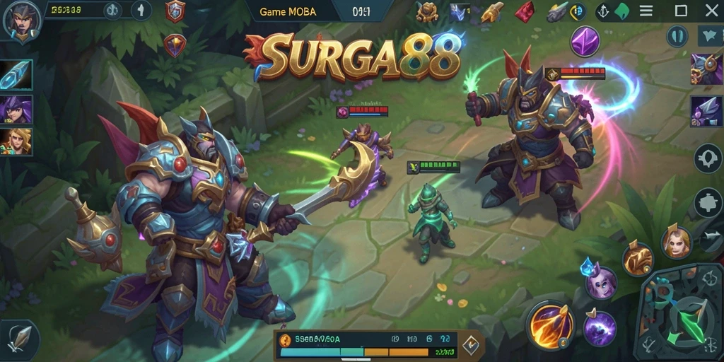 Tangkapan layar dari gameplay SURGA88 yang mendebarkan.